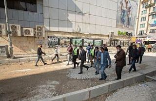 Başkan Vekili Aslan ilçedeki ziyaretlerini sürdürüyor