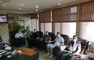 Başkan Yaman’a Bilecik Merkez İlçe Jandarma Komutanı...