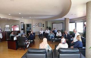 Başkan Yanmaz, AK Parti heyetini ağırladı