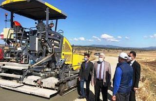 Başkan Yılmaz: “Yol çalışmalarında yüksek...