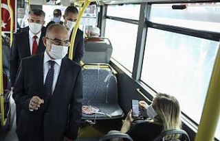 Başkent’te korona virüs denetimi