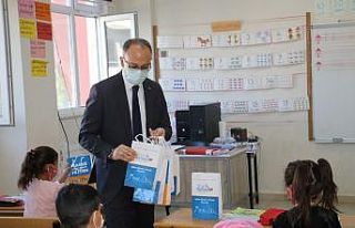 Batman Belediyesinden öğrencilere hijyen paketi...