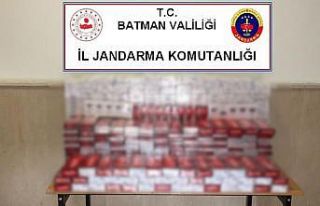 Batman’da 3 bin 780 paket kaçak sigara ele geçirildi
