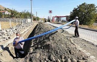 Bayat’ta alt yapı çalışmaları hız kesmeden...