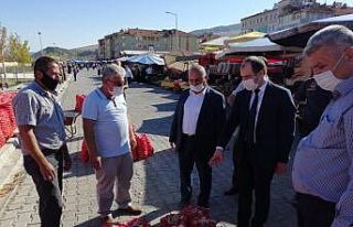 Bayat’ta korona virüs denetimi