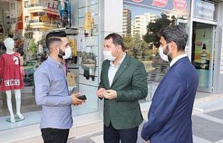 Baydilli esnaf ve vatandaşlarla buluştu