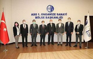 Belarus Büyükelçisi Viktor Rybak ASO 1. OSB’yi...