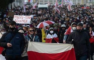 Belarus’ta protestocular ile polis arasında arbede