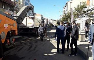 Belediye Kazımpaşa Caddesi’nin asfaltına başladı