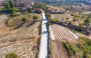 Belenardıç’ın yolları yenilendi