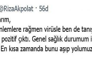 Beşiktaş Belediye Başkanı Rıza Akpolat, korona...