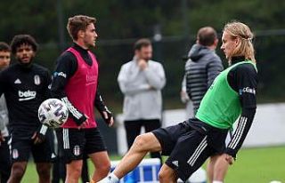 Beşiktaş’ta Denizlispor maçı hazırlıkları...