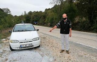 Beton mikserleri atıklarını yok kenarına boşaltıyor