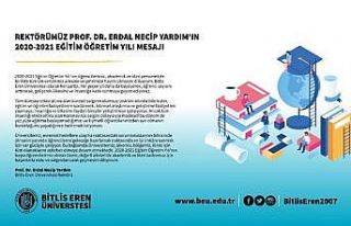 BEÜ Rektörü Yardım’ın 2020-2021 eğitim öğretim...