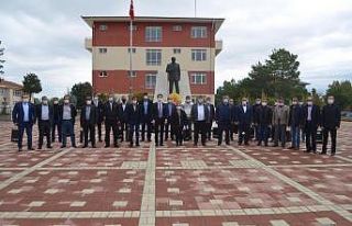 Beylikova’da Muhtarlar Günü münasebetiyle tören...