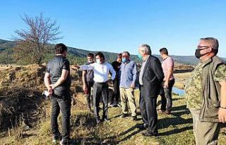 Bilecik’in yayla köyleri mera sulama göletleri...