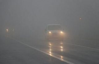 Bolu Dağı’nda yoğun sis ve yağmur etkili oluyor