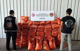 Bomba yapımında kullanılan 3 bin 600 kilo potasyum...