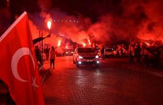 Bozüyük 29 Ekim Cumhuriyet Bayramını gecede kutladı