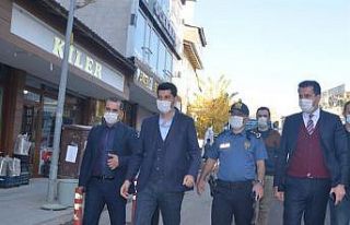 Bulanık’ta korona virüs denetimi