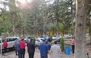 Bulut’un mezarı ziyaretçi akınına uğradı