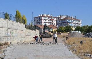 Bünyan Belediyesi ekipleri Cumhuriyet Mahallesi’nde
