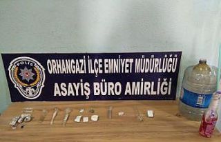 Bursa polisinden uyuşturucuya geçit yok