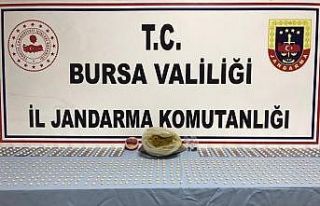 Bursa’da 851 adet uyuşturucu hap ele geçirildi