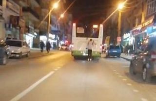 Bursa’da ölümüne yolculuk kamerada