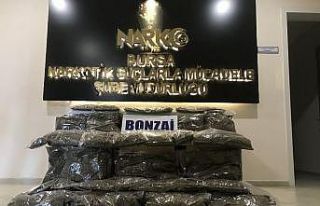 Bursa’da yapılan uyuşturucu operasyonunda 31 kilo...