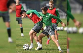 Bursaspor ara vermeden Boluspor maçı hazırlıklarına...
