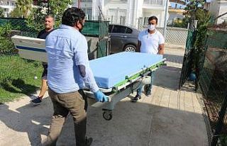 Büyükşehirden hasta yatağı ve tekerlekli sandalye...