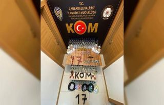 Çanakkale’de sahte alkol operasyonu