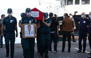 Çanakkale’de Şehit Gümrük Memuru için tören...