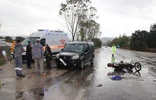 Çan’da trafik kazası: 1 yaralı