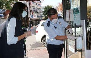 Çankaya’da pandemi denetimleri sürüyor