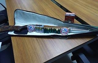 Çankırı’da aramada 2 adet tüfek ele geçirdi