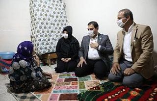 Canpolat vatandaşların evine misafir oldu