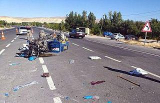 Çapa motoru devrildi: 1 ölü, 2 yaralı