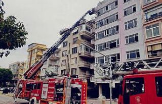 Çatı yangını korkuttu