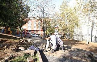 Çayırova’da parklar yenileniyor