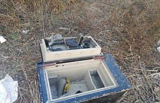 Çelik kasa hırsızları kiralık apart dairede yakalandı