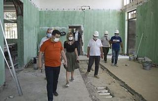 Cemil Meriç Müze Kütüphanesi hızla tamamlanıyor