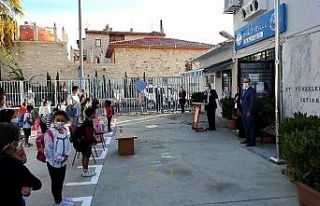 Çeşme’de de yüz yüze eğitim başladı