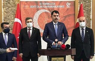 Çevre ve Şehircilik Bakanı Kurum: "5 bina...