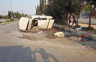 Ceyhan’da tarım işçileri kaza yaptı: 7 yaralı