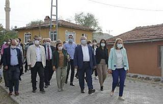 CHP Ankara Güdül’de esnafın problemlerini dinledi