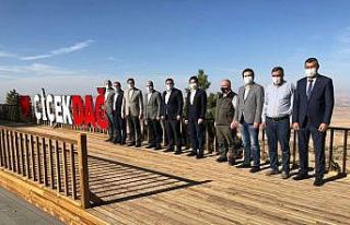 Çiçekdağı ilçe belediyesinde toplu açılış...