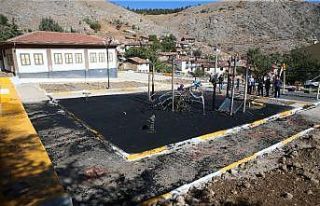 Çocuk parkı yangınında kundaklama şüphesi