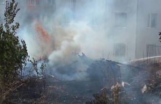 Çocukların oyunu yangınına neden oldu